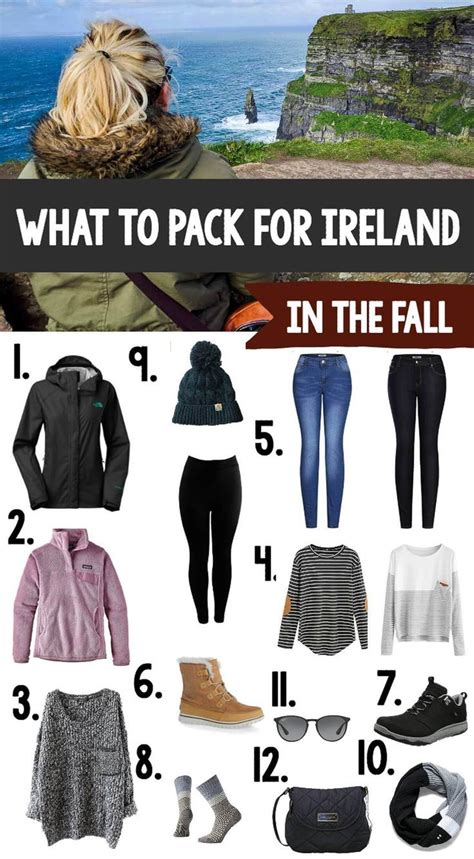 What To Pack For Ireland In The Fall For Her Travel For Days