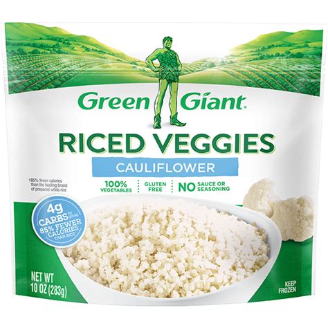 Cauliflower Rice Green Giant Riced Veggies Cauliflower