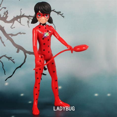 4pcs Miraculous Ladybug Comic Girl Doll Action Figure Kids Toys Ts