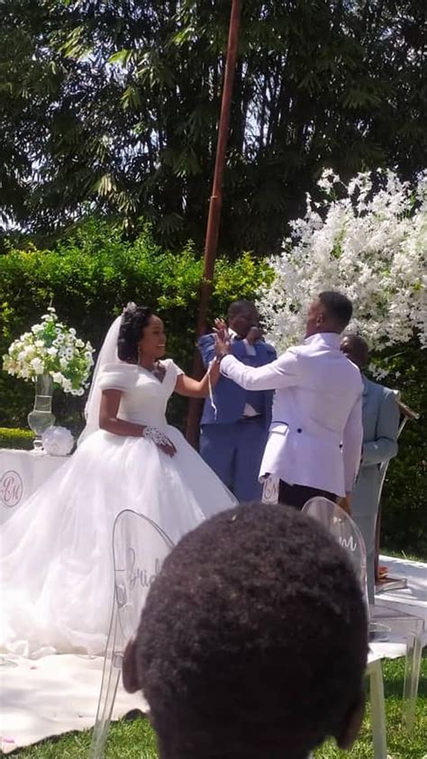 Miracle Chinga In Colourful Wedding Face Of Malawi
