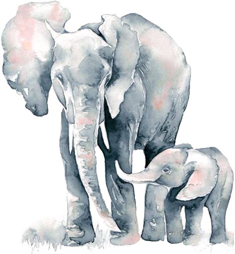 Download Png Freeuse Library Painting Elephant Transprent Png Mom And