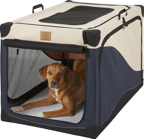 Precision Pet Products 4 Door Collapsible Soft Sided Dog Crate 42 Inch
