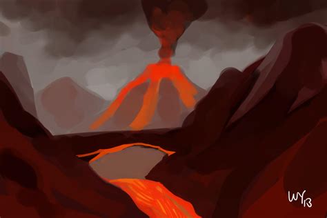 Volcanoes By Animenifestor On Deviantart