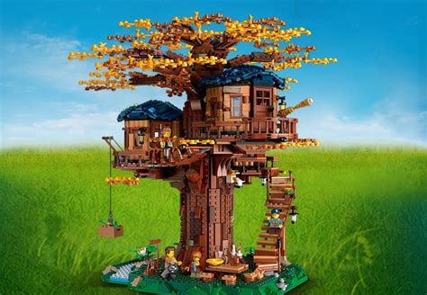 Lego 21318 Ideas Tree House Build And Display 3036 Pieces The Model