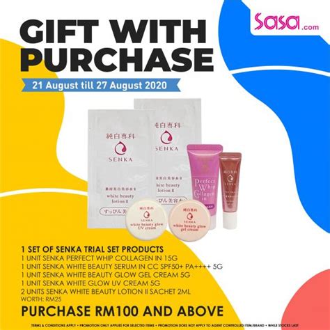 Sasa Free T With Purchase Online Promotion 21 August 2020 27