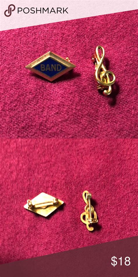 1966 High School Marching Band And Orchestra Pins High School Marching