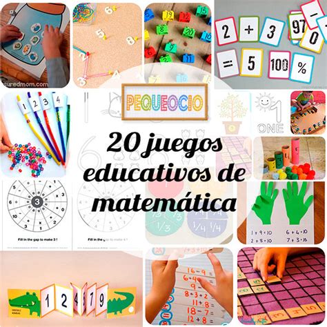 20 Juegos Educativos Para Aprender Matemáticas Pequeocio