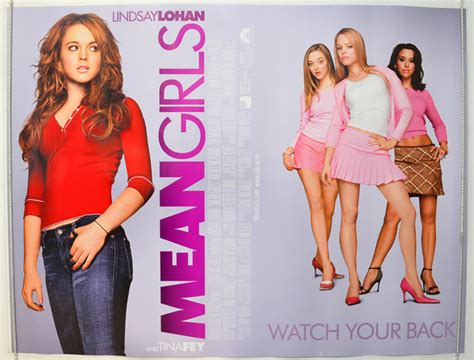 Mean Girls Original Cinema Movie Poster From Pastposters
