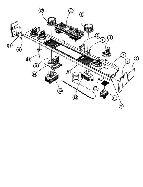 ■■ the wiring diagram is provided with this downdraft vent. Jenn-Air 88370 Timer - Stove Clocks and Appliance Timers