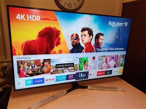 Boxed Samsung 55 Inch Smart 4k Uhd Hdr Led Tv With Wifi Freeview Hd