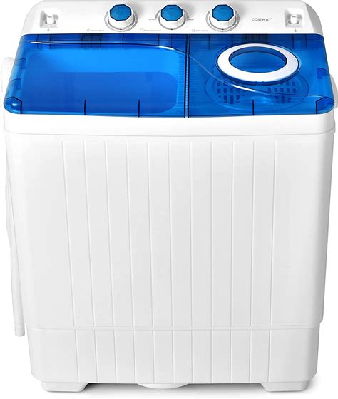 Buy Costway Portable Washing Machine 2 In 1 Twin Tub 26lbs Capacity