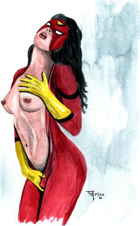 Rule 34 Avengers Female Jessica Drew Marvel Spider Man Series