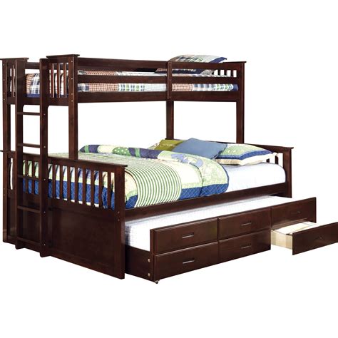 Choose the largest mattress that your bedroom can comfortably accommodate. Hokku Designs Emmerson Twin over Queen Bunk Bed & Reviews ...