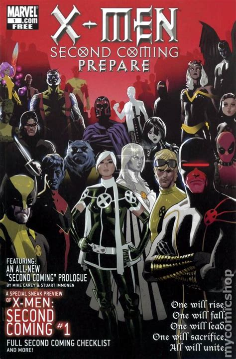 X Men Second Coming Prepare 2010 Comic Books