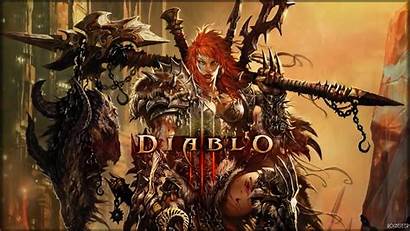 Barbarian Diablo Female Wallpapers Barbare Build King