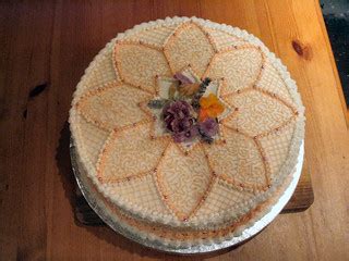 Cake With Real Flowers I Was Proud Of This Joysaphine Flickr