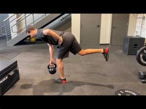Single Leg KB Deadlift - YouTube