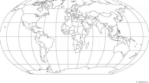 Mapa Mundi Para Imprimir Gratis