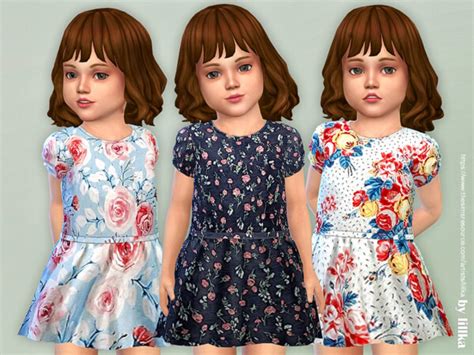 The Sims Resource Toddler Dresses Collection P142 By Lillka • Sims 4
