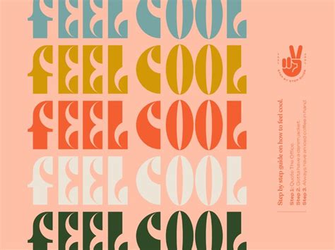 Feel Cool Typography Inspiration Typography Letters Typography