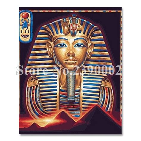 Golden Mask Full Square Diamond 5d Diy Diamond Painting Egyptian Pharaoh 3d Embroidery Cross