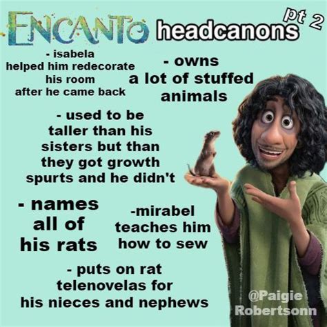Bruno Madrigal Encanto Headcanons Pt 2 Disney Facts Disney Memes