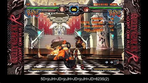 Guilty Gear Xx Accent Core Plus R May Combos Youtube