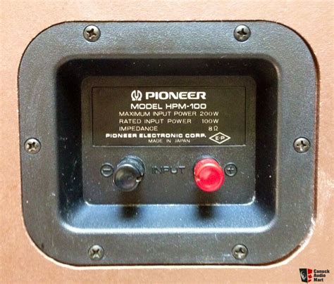 Pioneer Hpm 100 Speakers 200 Watt Version Photo 984630 Us Audio Mart