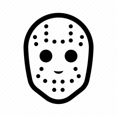 Friday The 13th Mask Svg