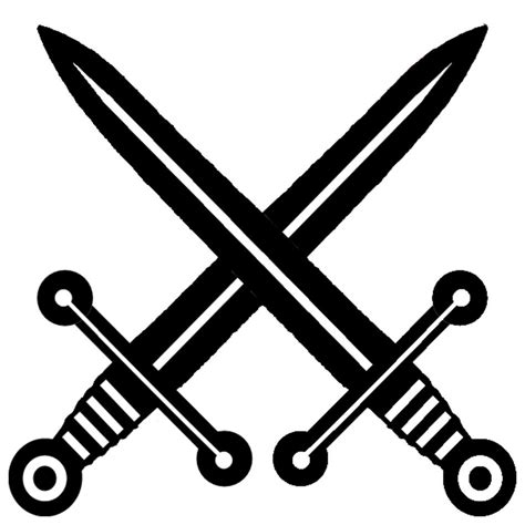 Simple Crossed Swords N2 Free Image Download