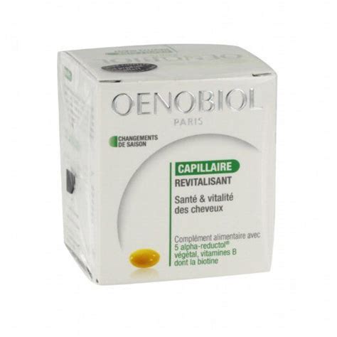 Oenobiol Hair Revitalizer 60 Capsules Expdate 032017 Free Shipping