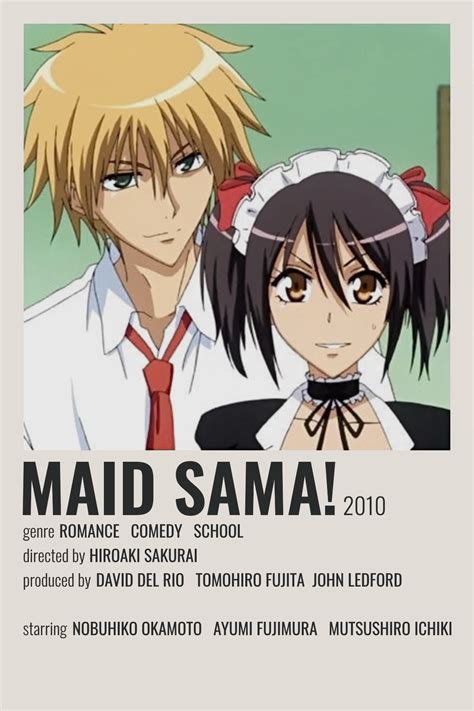 Maid Sama Poster Anime Printables Minimalist Poster Anime Canvas