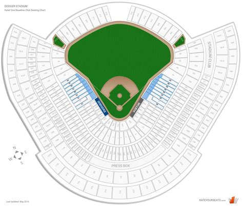 Club And Premium Seating At Dodger Stadium