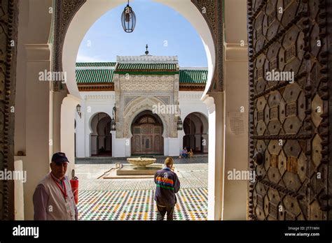Al Qarawiyyin Or Al Karaouine Mosque And University Souk Medina Of Fez