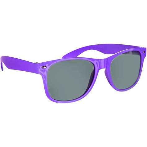 Classic Purple Frame Sunglasses 6in X 2in Party City