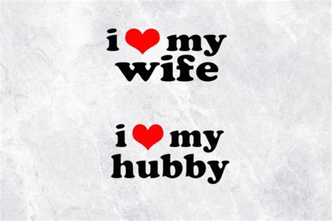 Wifey Hubby Svg File Wife Svg Husband Svg Mr And Mrs Svg Etsy