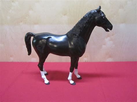 Vintage 1960s Johnny West Black Horse Thunderbolt Marx 1965 Ebay
