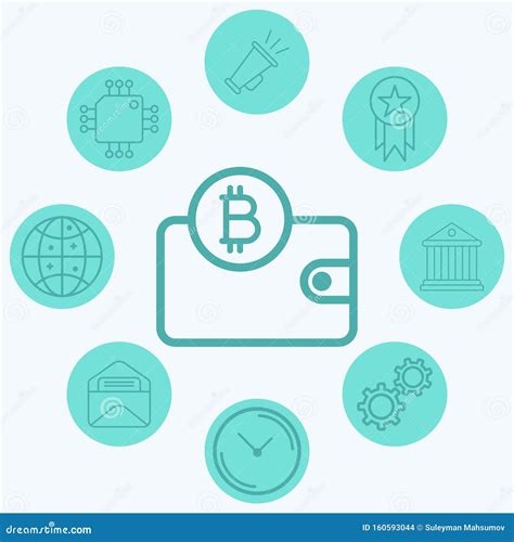 Symbole De Licône Du Vecteur Bitcoin Illustration Stock Illustration