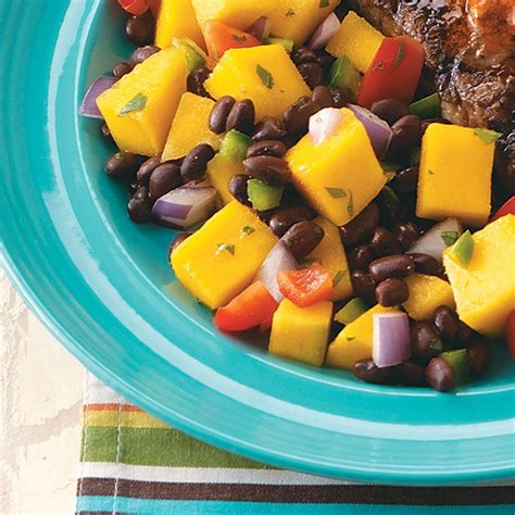How To Make Black Beans And Mango Salad