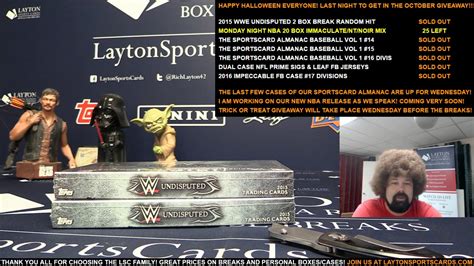 Check spelling or type a new query. Layton Sports Cards Live! - YouTube