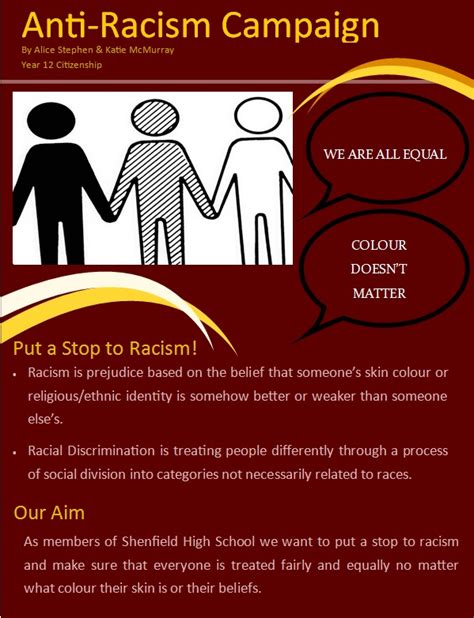 Anti Racism Campaign Our Anti Racism Campaign And Aims