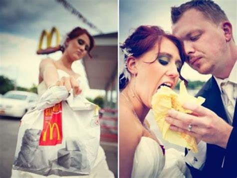 Pics Of People Getting Married In Mcdonalds