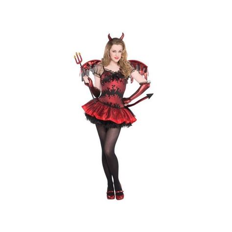 Déguisement 12 Ans : Deguisement Halloween Sorciere Rouge Et Noire