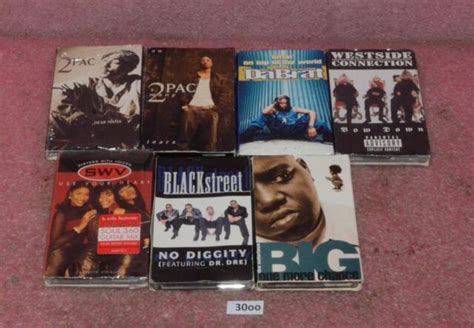 7 classic hip hop rap cassette tapes 2pac westside connection the