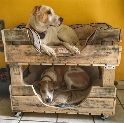 Bunkers Dog Bed Large Pallet Dog Beds Dog Pet Beds