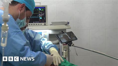 syrian doctors perform life saving operations via skype bbc news
