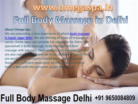 Omega Spa Full Body Massage Parlour In Lajpat Nagar Delhi By Omega Spa Issuu