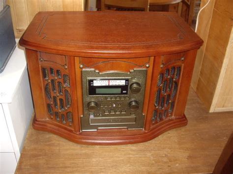 Nostalgic Style Wood Cd Recorder And Stereo Combo Chemainus