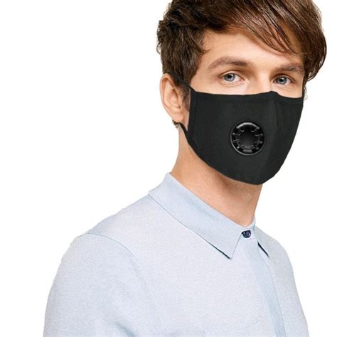 Washable Pm25 Anti Haze Mask Breath Valve Anti Dust Mouth Mask
