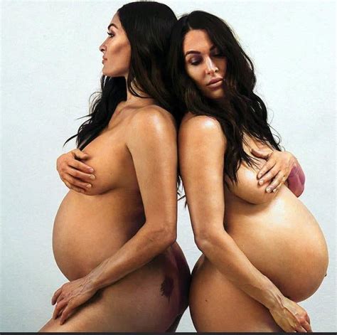 Nikki And Brie Bella Nude Pregnancy Photoshoot Fotorgia Porn Sexy